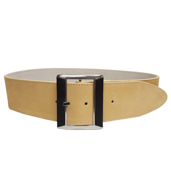 Western Wide Genuine Suede Women Belt main image 2